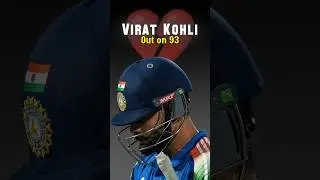 Virat Kohli Out on 93 Runs💔 #viratkohli #subhmangill #rohitsharma #indiavsnewzealand #cricket