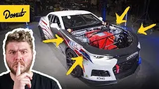 Electric Camaro Drift Car: Exclusive First Look