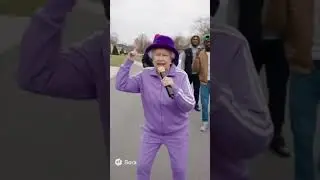 Queen Elizabeth rapping in the AI universe. #queenelizabeth #sora2 #aivideo #aishorts