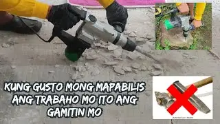 ROTARY HAMMER DRILL / CHIPPING GUN how to use and review