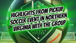 Highlights from one of the pickup soccer games in Northern Virginia with the group 