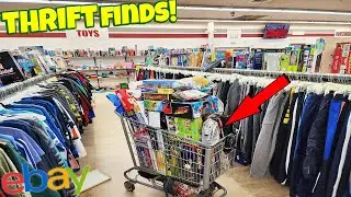 This Thrift Store was JAM PACKED with Toys and Games to Sell on Ebay and Amazon FBA!