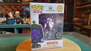 Pop! Halloween Zenyatta Cthullu Blizzard Shop Exclusive Overwatch Funko Vinyl Figure Review