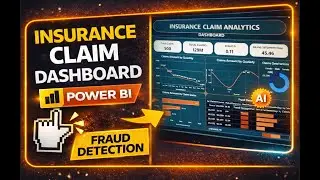 Insurance Dashboard | Insurance Claim Dashboard in Power BI | Fraud Detection| Claim Dashboard