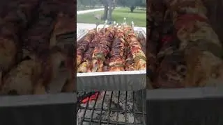 Royal Crowds Catering with the lambchops, chicken Kebabs, and Filet Mignon Kebabs