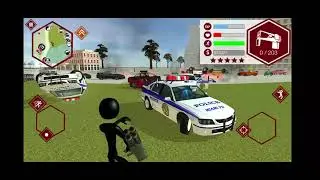 Stickman Gangster #1 Mars In Police (by Naxeex Inc.) - Android Gameplay FHD