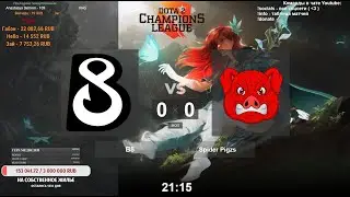 [RU] B8 vs. Spider Pigzs | D2CL 2021 Season 3 Playoff | BO3 @4liver