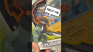 FULL VIDEO UPLOADED!! &ldquo;Opening&rdquo; Pok&eacute;mon cards with a Saw 🪚😱 #pokemoncards #destruction