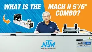 Что такое комбинированный станок для производства желобов MACH II 5/6 от New Tech Machinery? Что ...