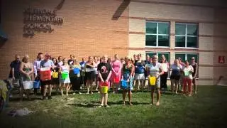 Glendale Elementary School staff takes ALS Ice Bucket Challenge
