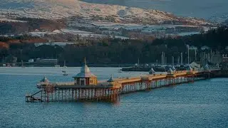 Garth Pier Bangor Gwynedd North wales - Grade ll Listed Pier 2nd Longest In Wales & The 9Th In  Uk