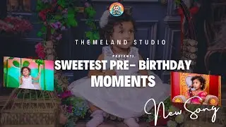 Pre-Birthday Magic: Capturing Joy and Smiles with Our Little Princess at Themeland Studio!