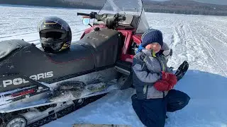 Monster Cusk Ice Fishing in Northern New Hampshire With Acorn Safari!