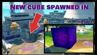 *NEW* Steamy Stacks CUBE spawned IN-GAME! (v18.10 update) Showcase