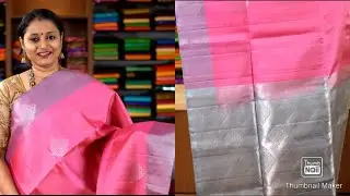 Prashanti sarees review -Madhuram soft Silk Saree Lotus Pink and Grey | #prashantisarees |#prashanti