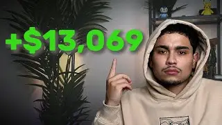 How I made $13,069 Day Trading Today (FULL STRAT)