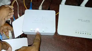 How to Router no Internet Connection - ONU Los Problem Repair - Onu Red LED Up and Down