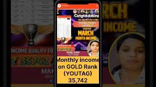 💰 Youtag Monthly Income Rank Wise #Youtag #Youtagpower #Youtag Business