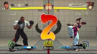 SSFIVAE~ Juri (mktn360) vs.  Dudley (flat cat 24) HD