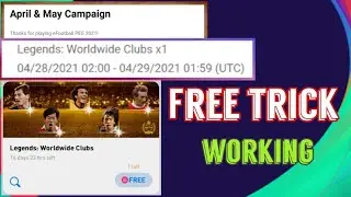 PES 2021 Free trick worldwide clubs legend | How to get legendary player