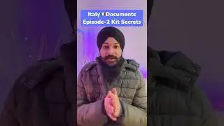 Ospitalit&agrave; to baad agla step 🇮🇹 Permesso di soggiorno  KIT bharna &ndash; real process/Episode2 #shorts