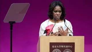 Michelle Obama Pushes for Free Speech on China Tour