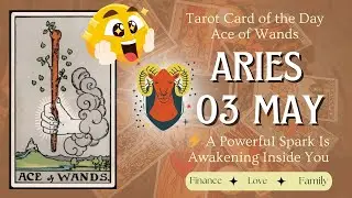 ♈ Aries &ndash; May 3, 2025 ⚡ A Powerful Spark Is Awakening Inside You | Tarot Reading