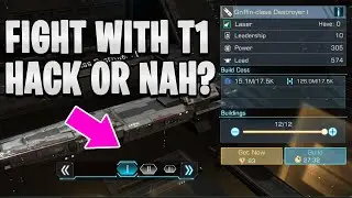 Teir 1 Warship [ Is it Battle Hack or Destroying Game Mechanics ] | Infinite Galaxy