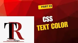CSS TEXT COLOR