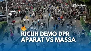 🔥Ricuh Pecah di DPR! Aparat Vs Massa Demo | Water Cannon & Batu Terbang di Senayan!🔥