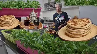 احسن ما جربت بوشيار الصيف ساهل وسريع بدقيق القمح الكامل عجنيه وشكليه وطيبيه مباشرة