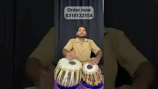 A tabla set for professionals and beginners ￼#tabla #tablalessons
