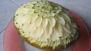vegetables carving,intagli nel melone, intagli frutta e verdura by Chef Claudio Crotti, video 23