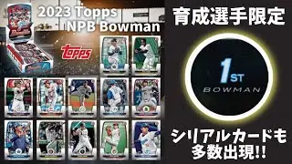 【発売から5ヶ月…】育成選手が出現する数少ないプロダクト！2023 TOPPS NPB BOWMAN ベースボール【開封動画】