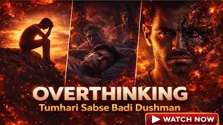 Overthinking Tumhari Sabse Badi Dushman Hai | Stop Overthinking Motivational Video in Hindi