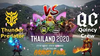Thunder Predator vs Quincy Crew | Grand Final BO5 | ESL One Thailand 2020: Americas