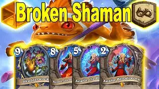 How Broken Is Shudderwock Shaman in 2023 At Mini-Set Wild Festival of Legends | Hearthstone