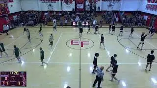 JV Elizabeth Forward High School vs Belle Vernon High School Mens Varsity Basketball