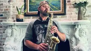 Interstellar - Jimmy Sax - alto saxophone cover (Tim Dahlstrom)
