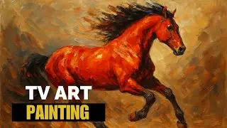 2 Hours TV Wallpaper | Strength and Elegance of the Horse | Art that Takes Life