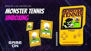 Monster Club TCG, MONSTER TENNIS unboxing.