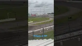 Midget racing at IRP
