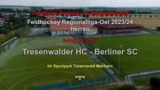 Live Feldhockey Regionalliga Ost - Herren 2023/24, Tresenwalder HC - Berliner SC, Endstand: 3 : 2
