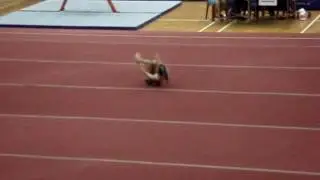Marsha on Floor for MGS in 2009 National Gymnastics Competition, Level 2
