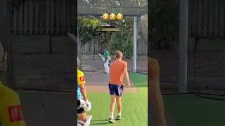 Insane spin delivery! 😳 (on custom spin pitch) batsman dumbfounded 😂 #cricket