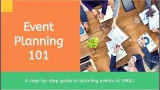 Seven Steps to Planning an Event - Student Organization Leadership Education Training