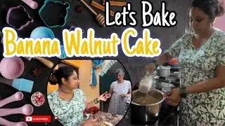 Soft center, crunchy top! Healthy Banana Walnut Cake Always Rocks 😍My Favourite #goanvlogger