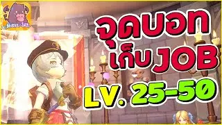 จุดบอทเก็บ Job ช่วง LV. 25 - 50 | Ragnarok X Next Generation (ROX)
