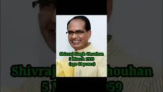 Indian Politicians and their real age. (Part-3) #shorts #trending