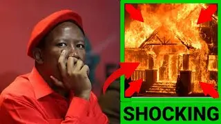 Breaking News: Julius Malema&rsquo;s House Set Ablaze by Angry Citizens &ndash; EFF Members Fear They&rsquo;ll Be Next